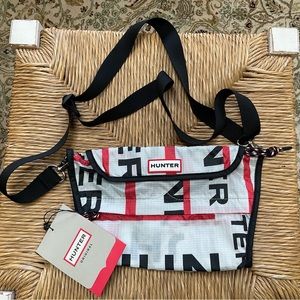 Hunter logo crossbody bag NWT